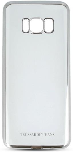 IPAINT Custodia cover per Samsung Galaxy S8 Plus Area Trussardi silver frame
